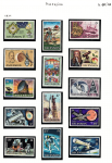 1971 Ascension, Yvert #139-52, L'uomo nello Spazio, MNH**