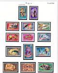 1965-66 Nigeria, Stanley Gibbons # 172-85, Serie di 14 valori, MNH**