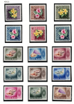 1966 Maldive Islands, SConchiglie e Fiori - SG # 174-88 - 15 valori - MNH**