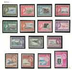 1964-68 British Virgin Islands - Stanley Gibbons # 178-92, MNH**