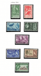 1964-65 Sarawak, Elisabetta II, Stanley Gibbons # 204-11, MNH**