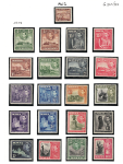 1938-43 Malta, Soggetti Diversi ed Effigi di Giorgio VI, # 217/31, MNH**