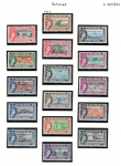 1964 Bahamas, Stanley Gibbons # 228-43, Nuova Costituzione, MNH**
