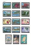 1966 Grenada - Stanley Gibbons # 231-45, serie di 15 valori, MNH**