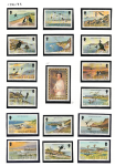 1983-85 Man, Fauna, Stanley Gibbons # 232-48, MNH**
