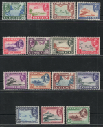 1943 Curacao, Posta Aerea # 25-39, Regina Guglielmina, MH*