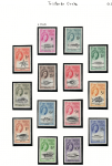 1960 Tristan da Cunha, Stanley Gibbons # 28-41, Elisabetta II, MNH**