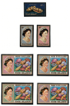 1974-75 Cook Islands, Yvert # 372-85+391-93+408+414-17, 17 valori, MNH**