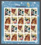 2004 Stati Uniti, Cinema d'animazione Walt Disney, 20 valori # 3990-93, MNH**