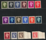 1947-48 Olanda, Regina Guglielmina, Catalogo Unificato # 466-77C, MNH**