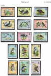 1984 Montserrat, Yvert # 535-49 Uccelli, MNH**
