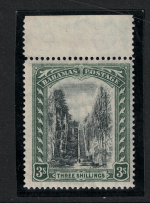1911-19 Bahamas, Stanley Gibbons # 80, 3 scellini black and green, MNH**