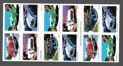 2005 Stati Uniti, Automobili Classiche libretto di 20 valori, # 4119-23 - MNH**