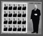 1998 Stati Uniti, Alfred Hitchcock foglio di 20 valori, # 3119 - MNH**
