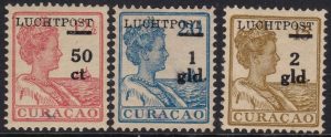 1947 Curacao, Posta Aerea # 68-87, Serie ordinaria, MH*