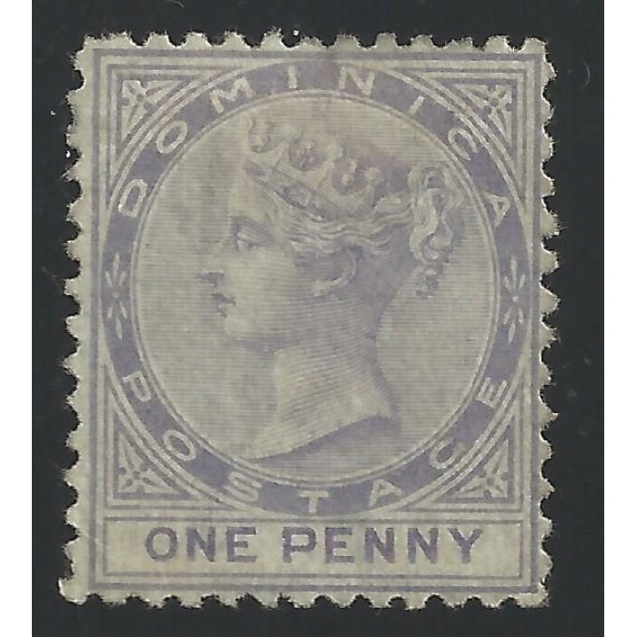 1874 DOMINICA - SG n° 1  1p. lilac (*)