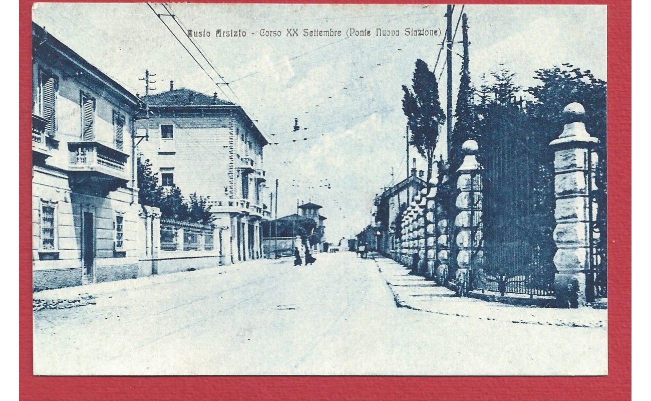 1919 BUSTO ARSIZIO, Corso XX Settembre VIAGGIATA