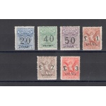 1924 ERITREA, Tasse e Vaglia 6 val 1/6  MLH*