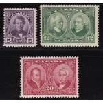 1927 CANADA - SG 271/273 Emissione storica 3 valori  MNH/**