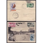 1934 Regno di Italia - CALCIO PA 69/72 su cartolina annullo primo giorno RARA