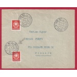 1935 REGNO, n° 242A  due esemplari su lettera