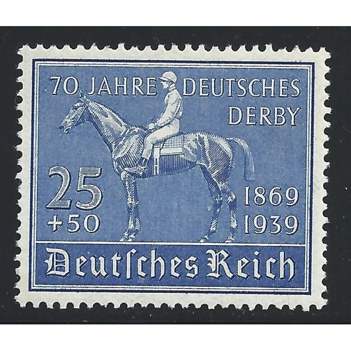 1939 Germania, n° 636 Derby di Amburgo  MNH/**