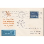 1946 SVEZIA ,SVERIGE, FLIGHT STOCKHOLM - NORRTAIJE