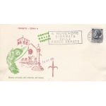 1954 TRIESTE A - n° 168 su busta ricordo del ritorno all'Italia