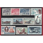 1957-61 ANTARTICO FRANCESE - Yvert  lotto MNH** - 11 valori € 503