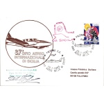 1985 Italia - Repubblica - 37° Giro Aereo Internazionale di Sicilia ANNULLO SPECIALE