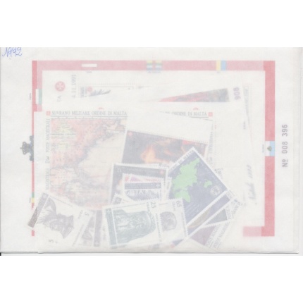 1992  Smom, Annata completa , francobolli nuovi , 24 valori + 4 Foglietti MNH**