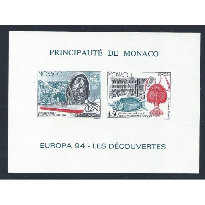 1994 MONACO, BFS23 Europa MNH/**
