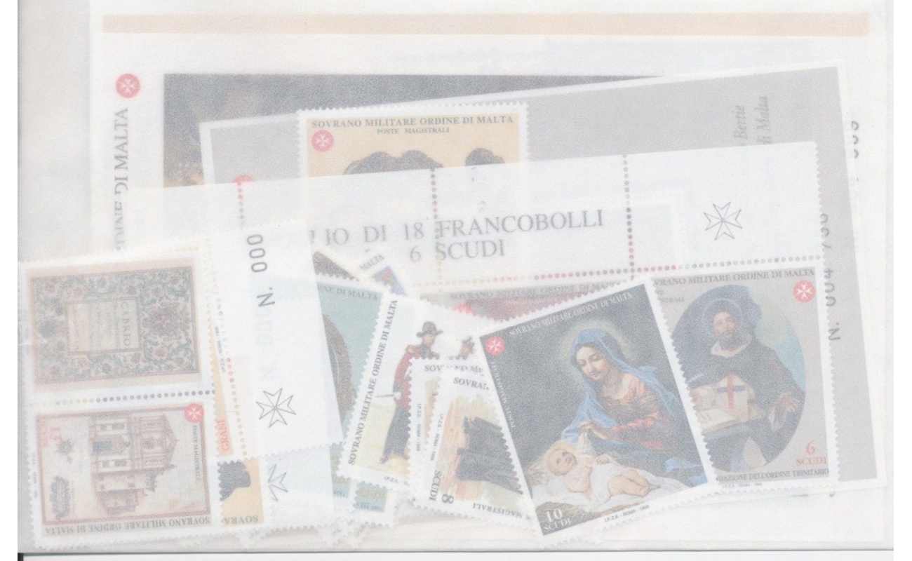 1998 Smom, Annata completa , francobolli nuovi , 25 valori + 3 Foglietti - MNH**