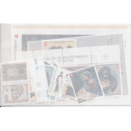1998 Smom, Annata completa , francobolli nuovi , 25 valori + 3 Foglietti - MNH**