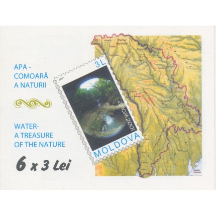 2001 EUROPA CEPT Moldavia Libretto  MNH**