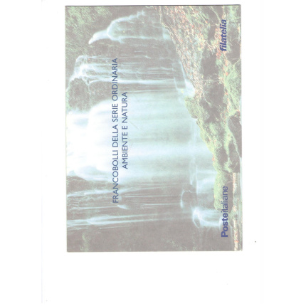 2001 Italia - Repubblica , Folder - Ambiente e Natura n° 24 MNH**
