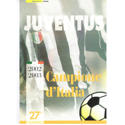 2003 Italia - Repubblica ,  Folder - Juventus MNH**
