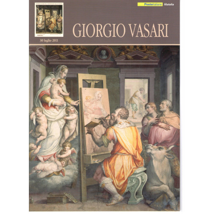 2011 Italia - Repubblica , Folder - Giorgio Vasari Folder n° 284  -  MNH**