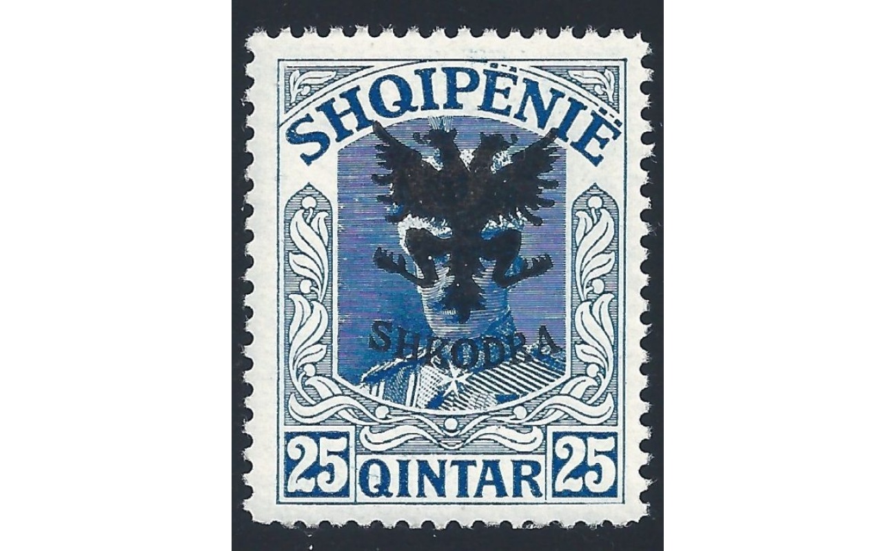 1920 ALBANIA , n. 73 MNH**  Firmato Caffaz - RARO
