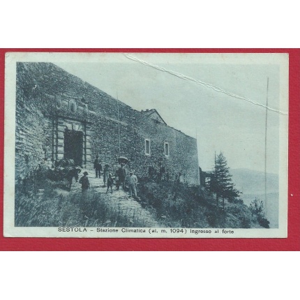 1920 SESTOLA,  Stazione climatica, ingresso al Forte VIAGGIATA