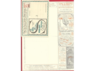 1921 REGNO, BLP n° 2  su BUSTA SPECIALE NUOVA, COMPLETA