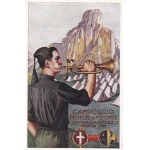 1929 CAMPEGGIO PRINCIPI DI PIEMONTE - CORTINA D'AMPEZZO  NUOVA