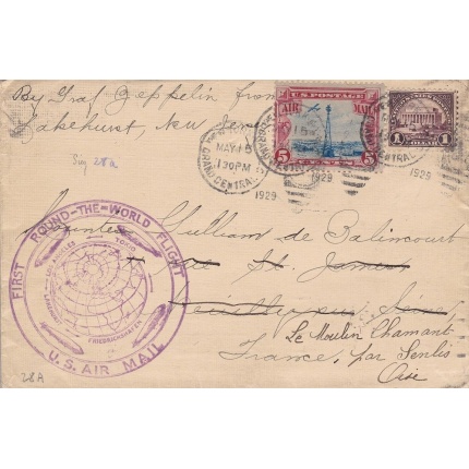 1929 STATI UNITI/USA, Amerikanische Post  Sieger 28 A