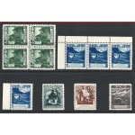 1930 LIECHTENSTEIN, Soggetti diversi  11 valori  MNH** Cat. € 494
