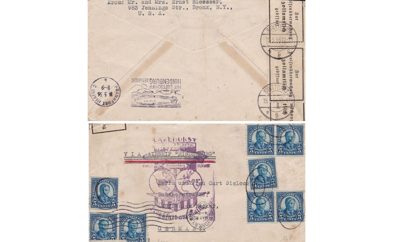 1936 STATI UNITI/USA, Amerikanische Post  Sieger  409 C Type III