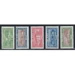 1937  ISLANDA, Posta Aerea n° 4/8  5 valori  MLH/*