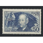 1938 FRANCIA, n. 398 Clement Ader MNH**  PUNTO SCURO IN ALTO A DESTRA