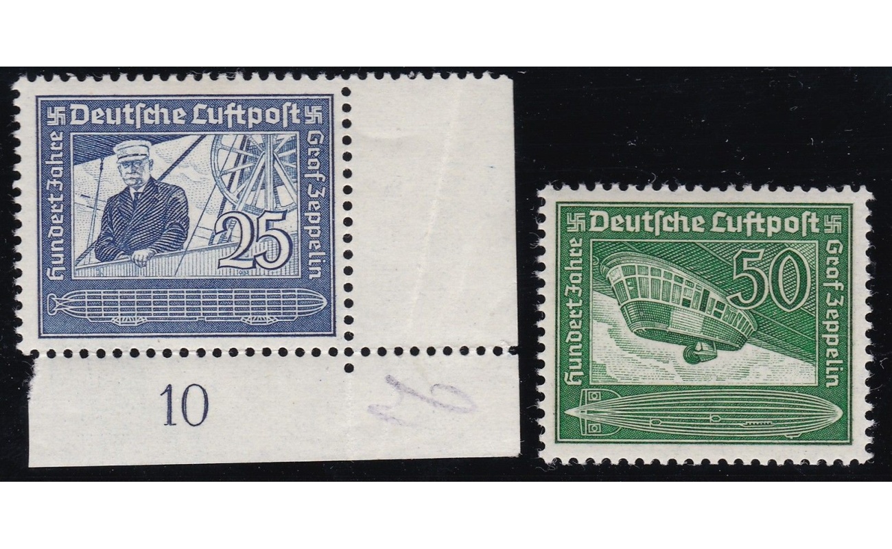 1938 Germania , Posta Aerea 57/58 -  MNH/**