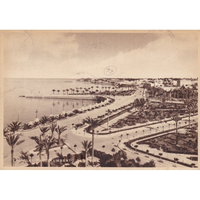 1939 LIBIA, n° 158/16+PA  13a Fiera di Tripoli la serie su cartolina viaggiata