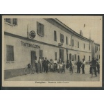1939 Pantigliate "Trattoria della Corona"  Viaggiata da Pantigliate per Chiaravalle -  Molto Rara